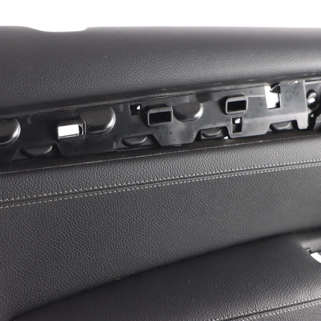 Door Card Rear Left N/S Lining Trim Panel Leather Nevada Black to BMW X4 F26 with Part number 7394437 BMW X4 F26 Door Card Rear Left N/S Lining Trim Panel Leather Nevada Black - SKU 7394437 - Part number 7394437