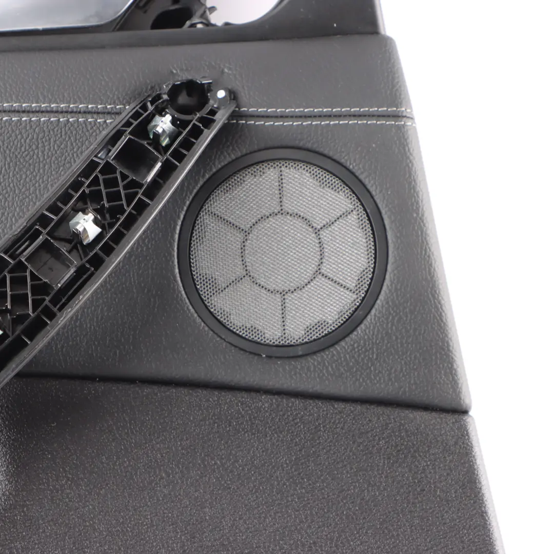 BMW X4 F26 Door Card Rear Left N/S Lining Trim Panel Leather Nevada Black - SKU 7394437 - Part number 7394437