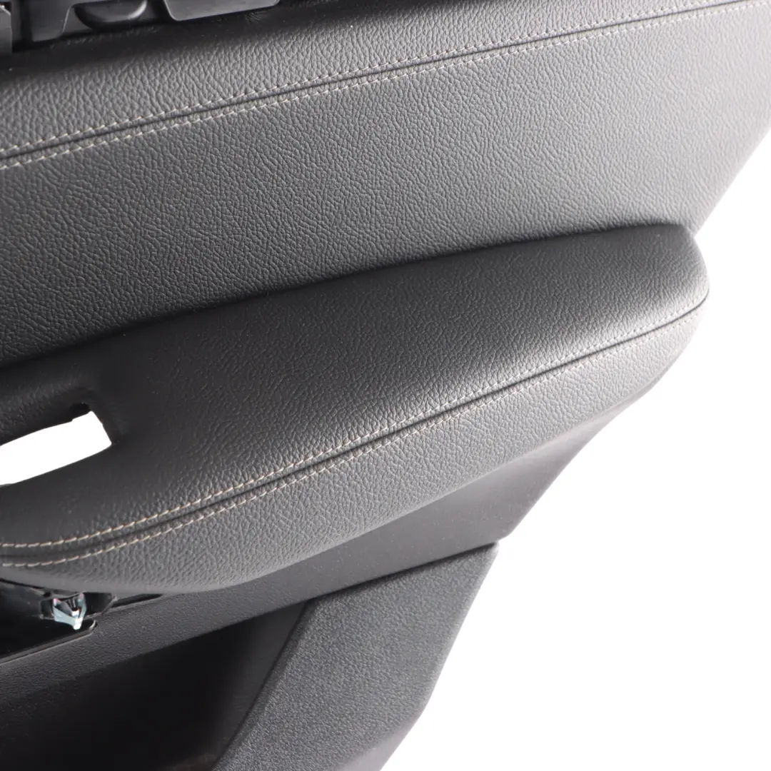 Door Card Rear Right O/S Lining Trim Panel Leather Nevada Black to BMW X4 F26 with Part number 7394438 BMW X4 F26 Door Card Rear Right O/S Lining Trim Panel Leather Nevada Black - SKU 7394438 - Part number 7394438