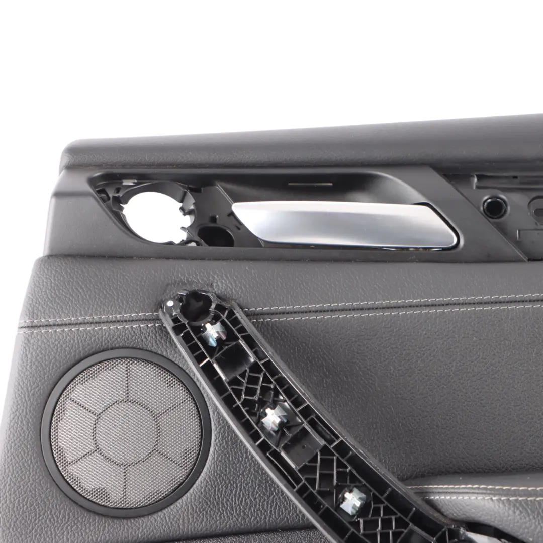 Door Card Rear Right O/S Lining Trim Panel Leather Nevada Black to BMW X4 F26 with Part number 7394438 BMW X4 F26 Door Card Rear Right O/S Lining Trim Panel Leather Nevada Black - SKU 7394438 - Part number 7394438