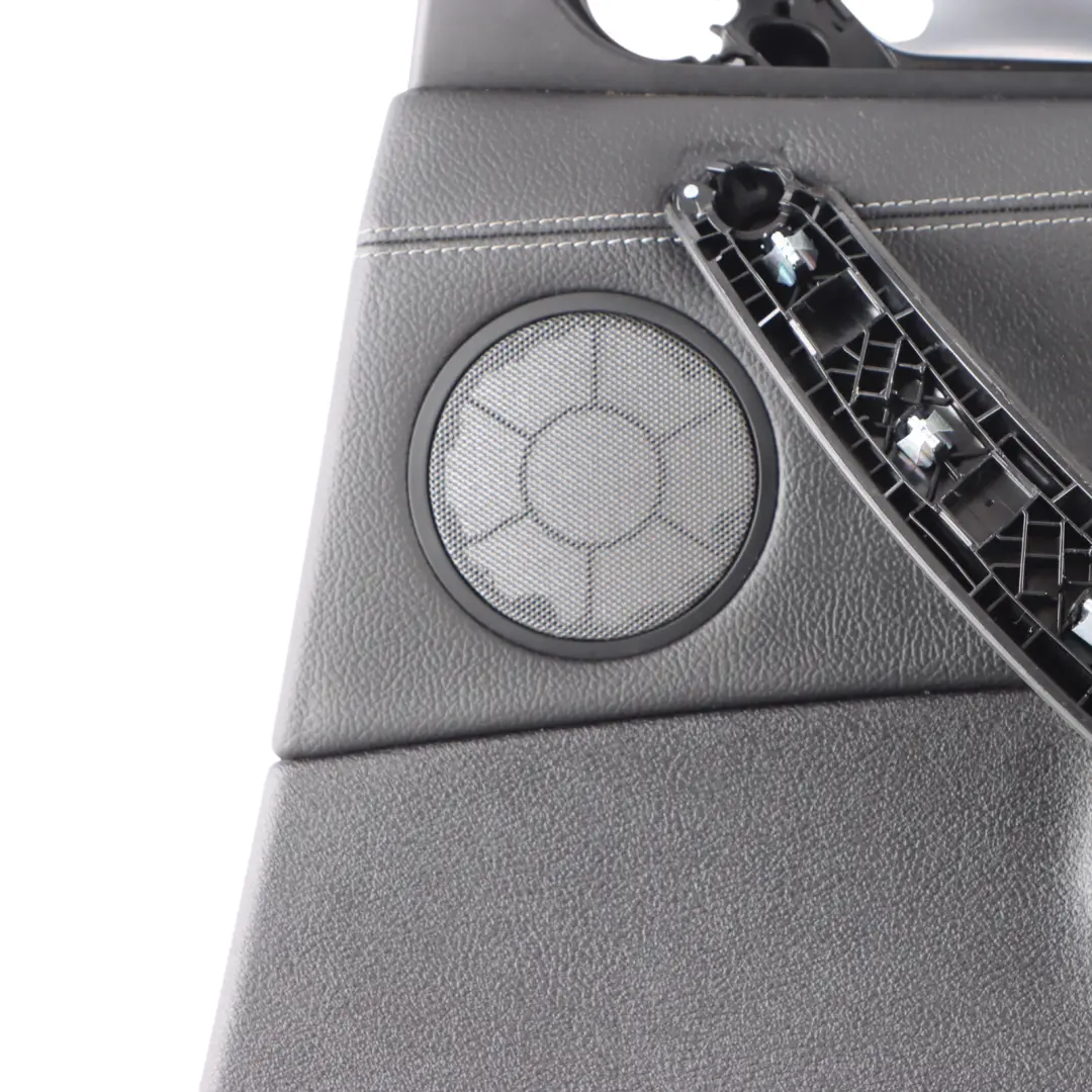 Door Card Rear Right O/S Lining Trim Panel Leather Nevada Black to BMW X4 F26 with Part number 7394438 BMW X4 F26 Door Card Rear Right O/S Lining Trim Panel Leather Nevada Black - SKU 7394438 - Part number 7394438