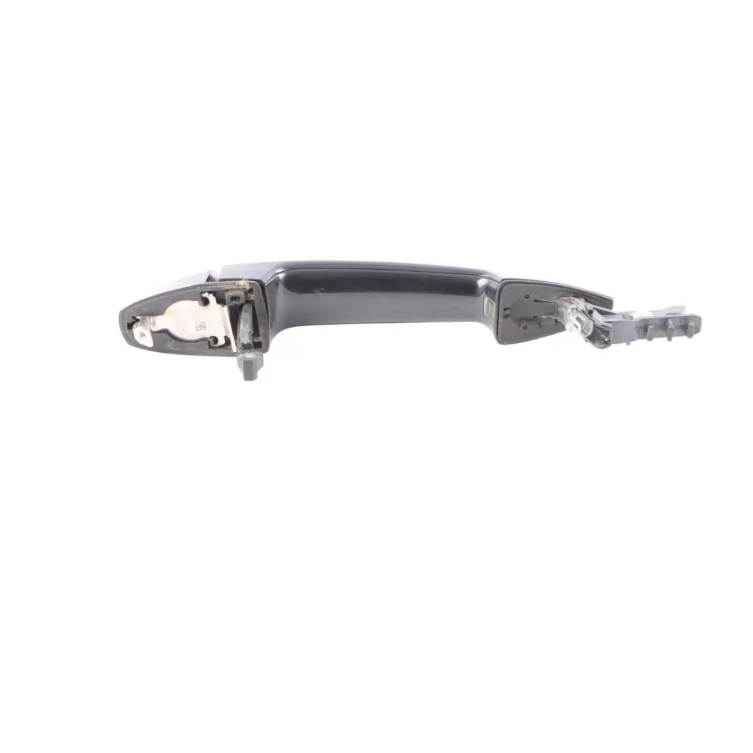 BMW X5 F15 Rear Door Handle Left N/S Outside Handle Black Sapphire - 475 - SKU 7396307-BS - Part number 7396307