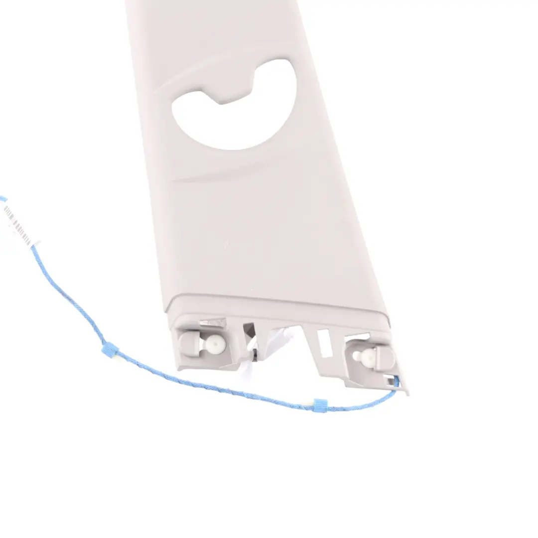 Column B Pillar Upper Left N/S Trim Cover Panel Everest Grey to BMW F20 with Part number 7401785 BMW F20 Column B Pillar Upper Left N/S Trim Cover Panel Everest Grey - SKU 7401785 - Part number 7401785