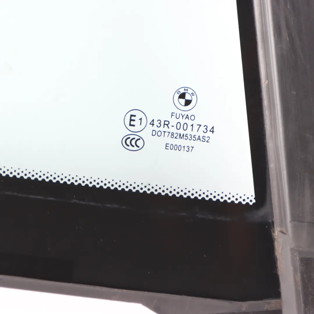Ventana Lateral Trasera Derecha Puerta Cristal Fijo AS2 para BMW X1 F48 con número de pieza 7405604 BMW X1 F48 Ventana Lateral Trasera Derecha Puerta Cristal Fijo AS2 - SKU 7405604 - Número de pieza 7405604