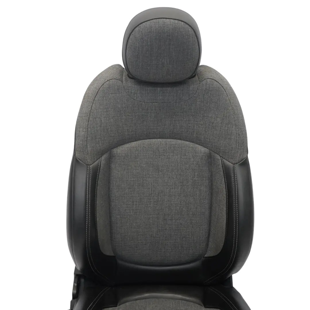 Mini Countryman F60 Siège Sport Avant Droit Chauffé Demi-Cuir Carbone Noir - SKU 7406880-1 - Numéro de pièce 7406880