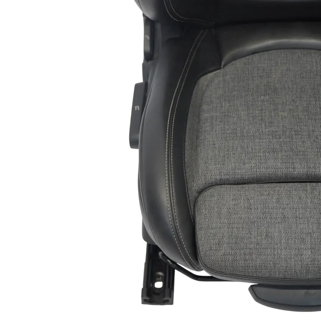 Front Right O/S Heated Half Leather Carbon Black to Mini Countryman F60 Sport Seat with Part number 7406880 Mini Countryman F60 Sport Seat Front Right O/S Heated Half Leather Carbon Black - SKU 7406880-1 - Part number 7406880