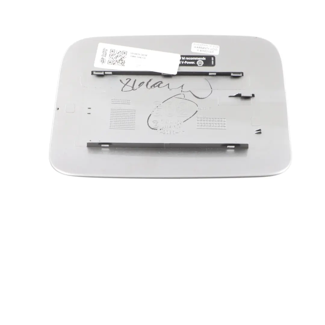 BMW F98 G02 Fuel Tank Fill In Filler Flap Cover Trim Donington Grey Metallic C28 - SKU 7414476-DOM - Part number 7414476