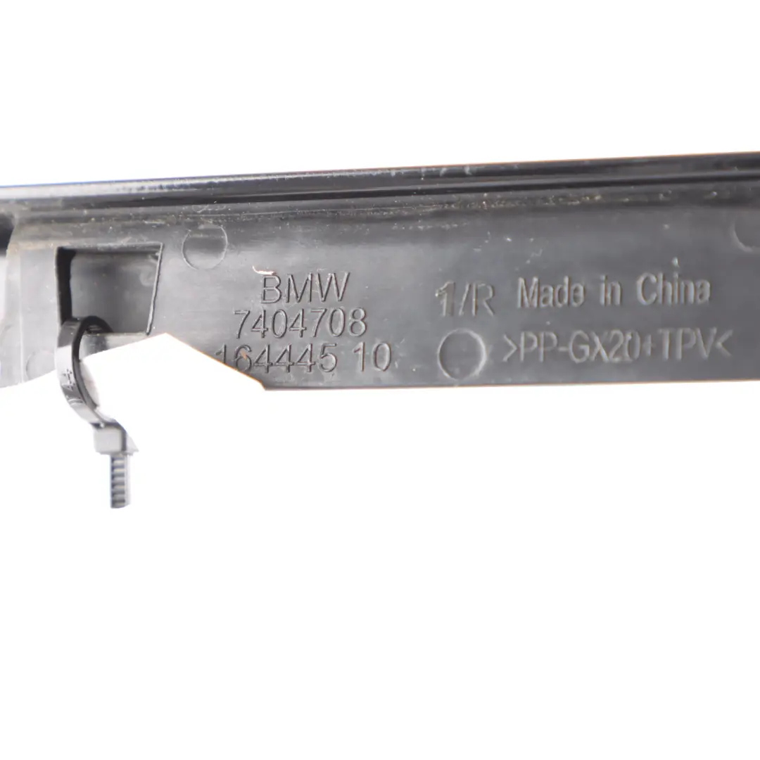 BMW G32 GT Door Weatherstrip Trim Cover High Gloss Front Right O/S - SKU 7415682 - Part number 7415682