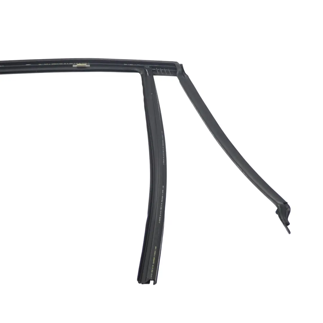 BMW F98 Rear Door Window Guide Rail Seal Gasket Rubber Frame Left N/S - SKU 7416499 - Part number 7416499