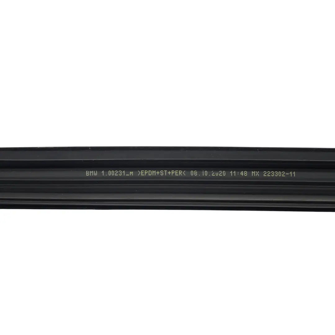 BMW F98 Rear Door Window Guide Rail Seal Gasket Rubber Frame Left N/S - SKU 7416499 - Part number 7416499