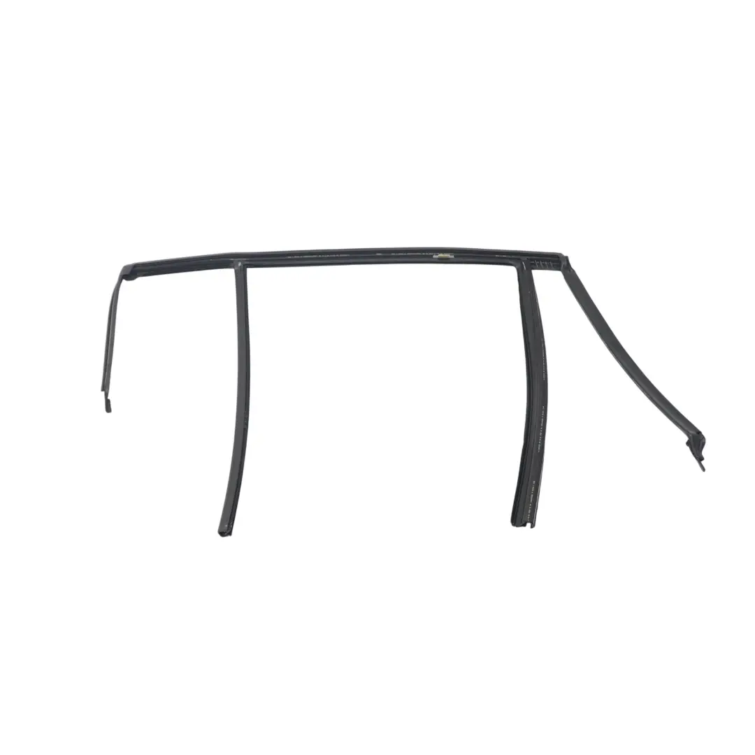 BMW F98 Rear Door Window Guide Rail Seal Gasket Rubber Frame Left N/S - SKU 7416499 - Part number 7416499