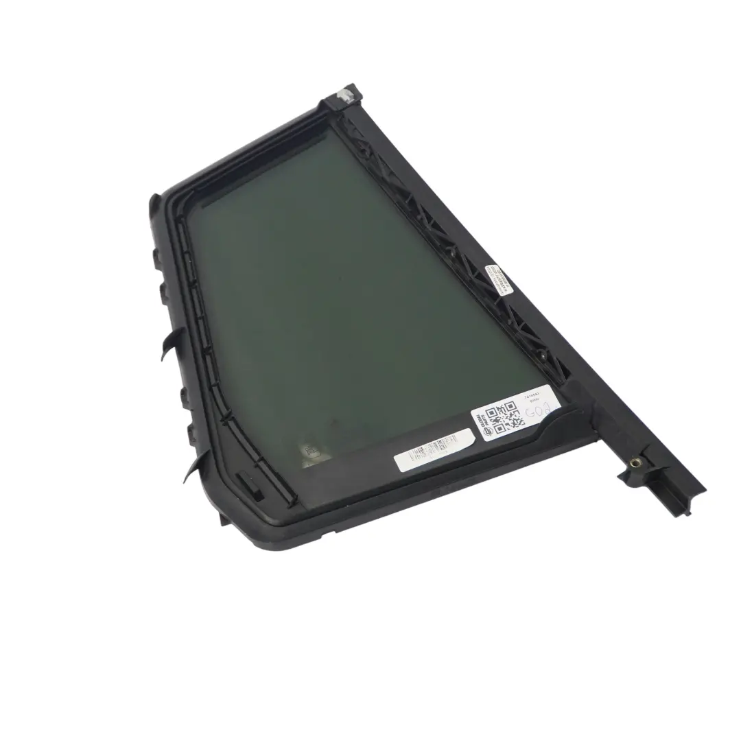 Puerta Trasera Cuarto Ventana Cristal Fijo Izquierdo Tintado para BMW G02 con número de pieza 7416543 BMW G02 Puerta Trasera Cuarto Ventana Cristal Fijo Izquierdo Tintado - SKU 7416543 - Número de pieza 7416543