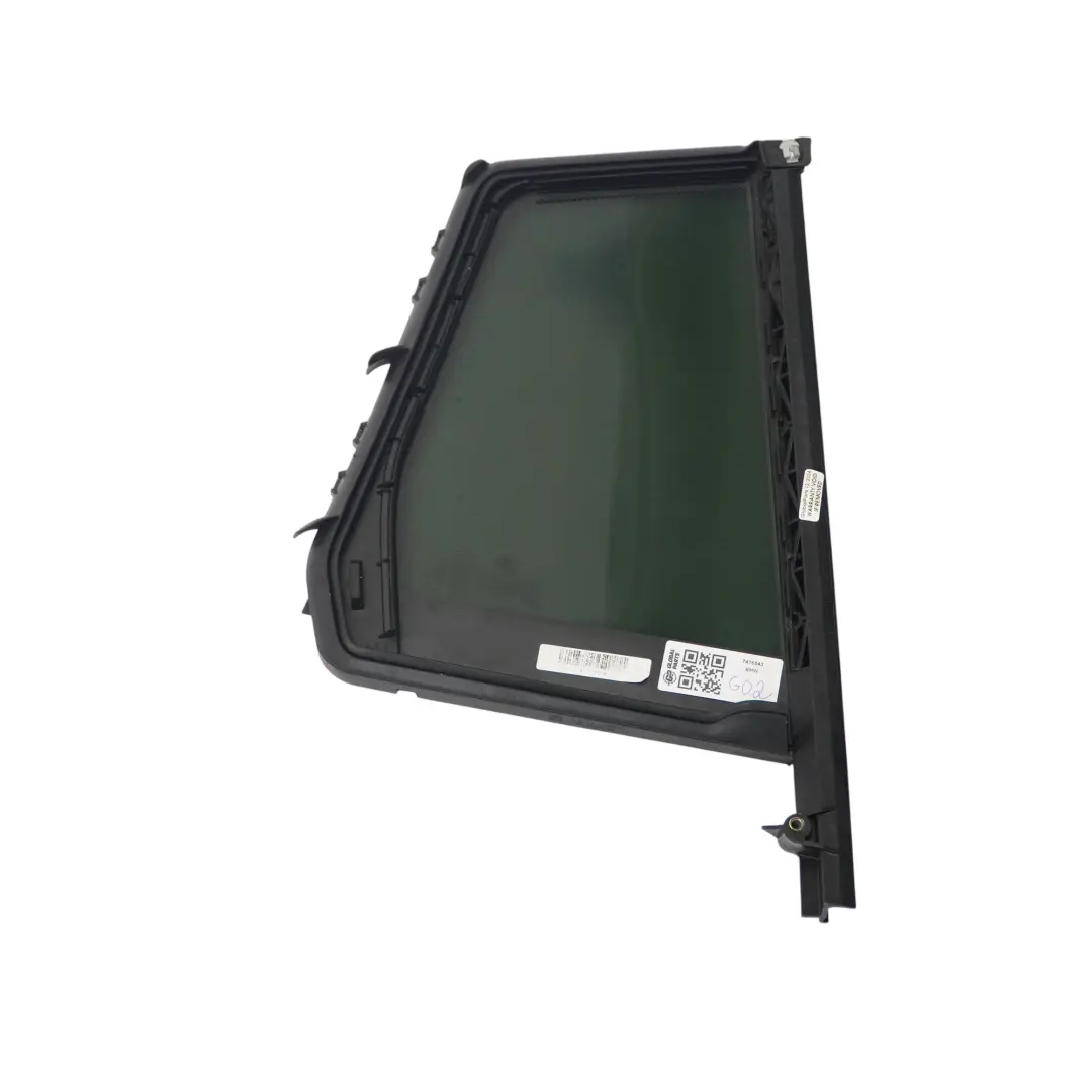 BMW G02 Vetro laterale quarto porta posteriore fisso sinistro colorato - SKU 7416543 - Numero di parte 7416543