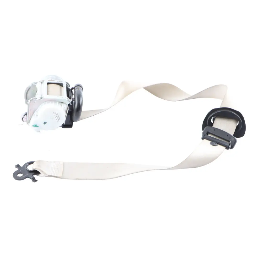 Belt BMW G30 G31 G32 Upper Seatbelt Front Right O/S Elfenbeinweiss to Seat with Part number 7430072 Seat Belt BMW G30 G31 G32 Upper Seatbelt Front Right O/S Elfenbeinweiss - SKU 7430072 - Part number 7430072