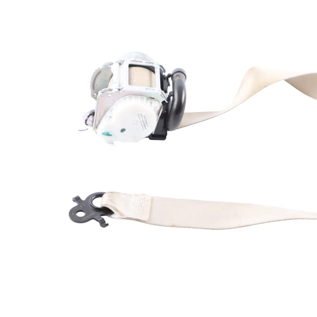 Belt BMW G30 G31 G32 Upper Seatbelt Front Right O/S Elfenbeinweiss to Seat with Part number 7430072 Seat Belt BMW G30 G31 G32 Upper Seatbelt Front Right O/S Elfenbeinweiss - SKU 7430072 - Part number 7430072