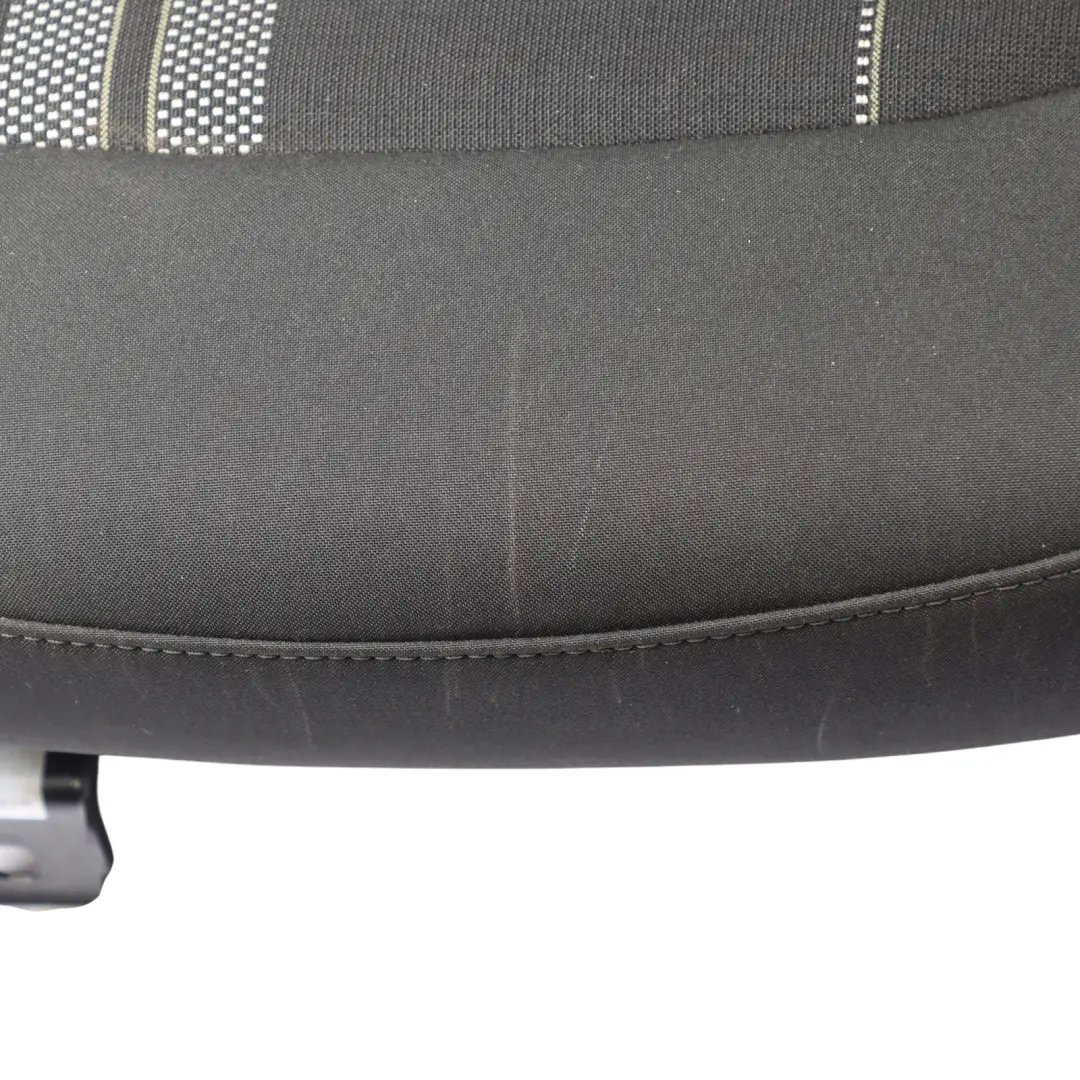 Bench Seat Cloth Fabric Double Stripe Carbon Black to Mini Countryman F60 Rear with Part number 7433571 Mini Countryman F60 Rear Bench Seat Cloth Fabric Double Stripe Carbon Black - SKU 7433571 - Part number 7433571