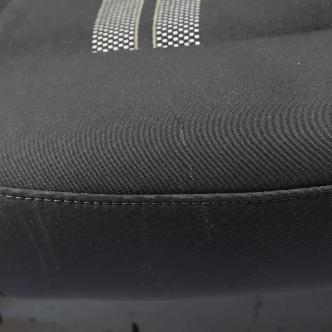 Bench Seat Cloth Fabric Double Stripe Carbon Black to Mini Countryman F60 Rear with Part number 7433571 Mini Countryman F60 Rear Bench Seat Cloth Fabric Double Stripe Carbon Black - SKU 7433571 - Part number 7433571