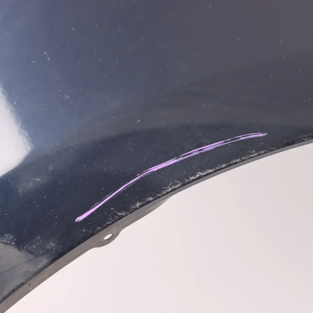 BMW F30 F31 Side Wing Panel Fender Front Right O/S Imperial Blue Metallic - A89 - SKU 7438440-IBB - Part number 7438440