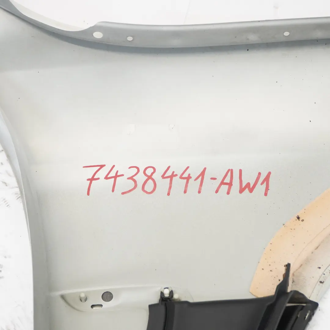 BMW F32 F33 Side Panel Wing Fender M Sport Front Left N/S Alpinweiss White - 300 - SKU 7438441-AW1 - Part number 7438441