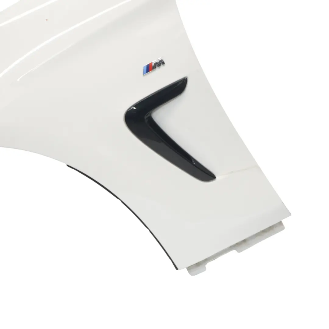BMW F32 F33 Błotnik Lewy Przedni M-Pakiet Alpinweiss 3 Biały - 300 - SKU 7438441-AW1 - Numer Części 7438441