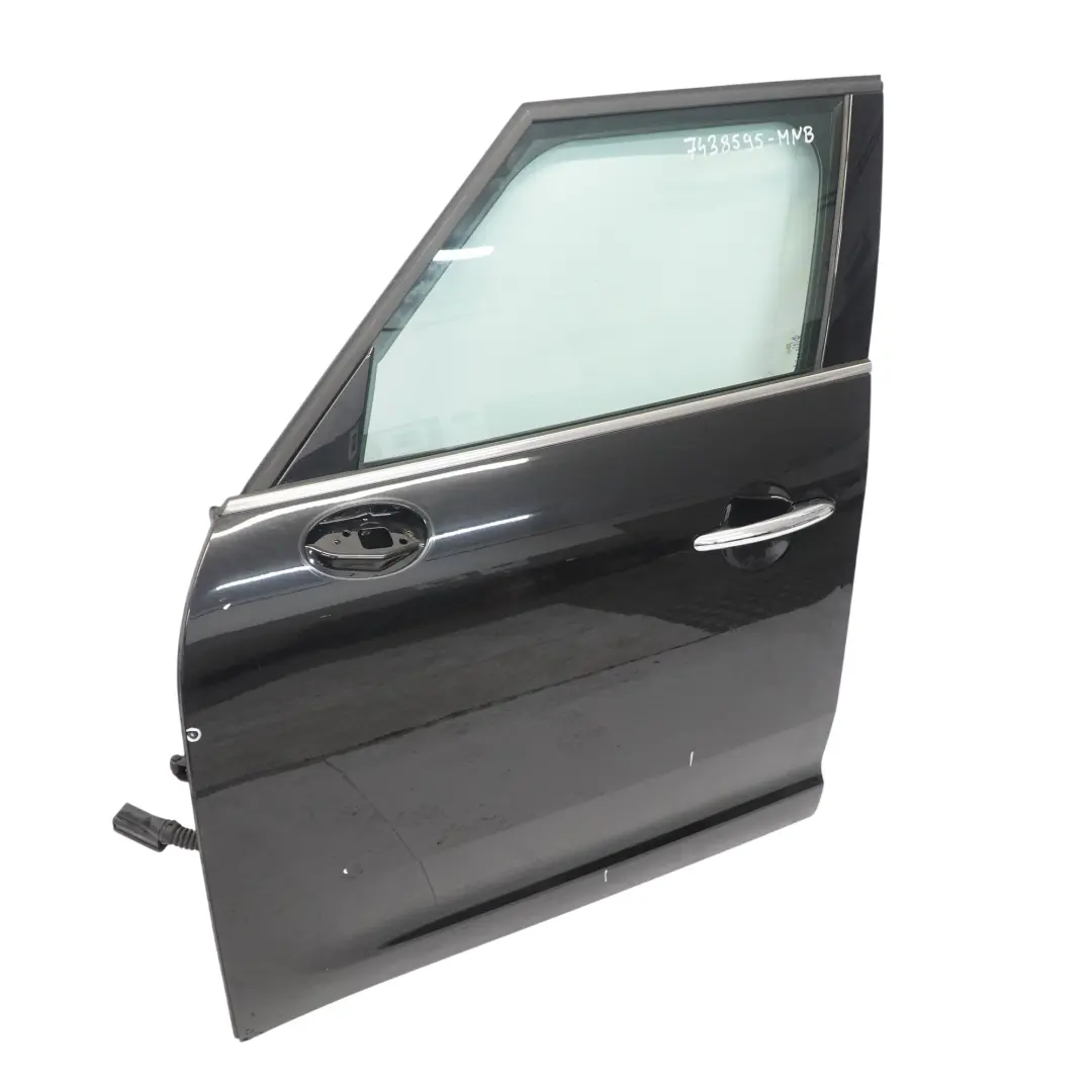 Front Door Left N/S Midnight Black Metallic - A94 to Mini F60 Countryman with Part number 7438595 Mini F60 Countryman Front Door Left N/S Midnight Black Metallic - A94 - SKU 7438595-MNB - Part number 7438595