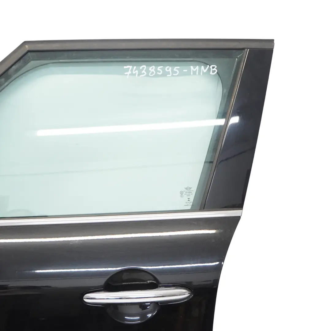 Mini F60 Countryman Front Door Left N/S Midnight Black Metallic - A94 - SKU 7438595-MNB - Part number 7438595