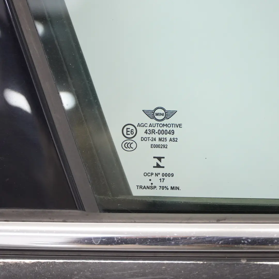 Mini F60 Countryman Front Door Right O/S Midnight Black Metallic - A94 - SKU 7438596-MNB - Part number 7438596
