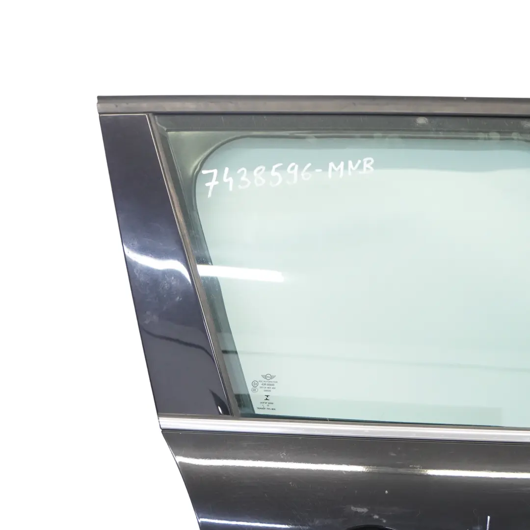 Mini F60 Countryman Front Door Right O/S Midnight Black Metallic - A94 - SKU 7438596-MNB - Part number 7438596
