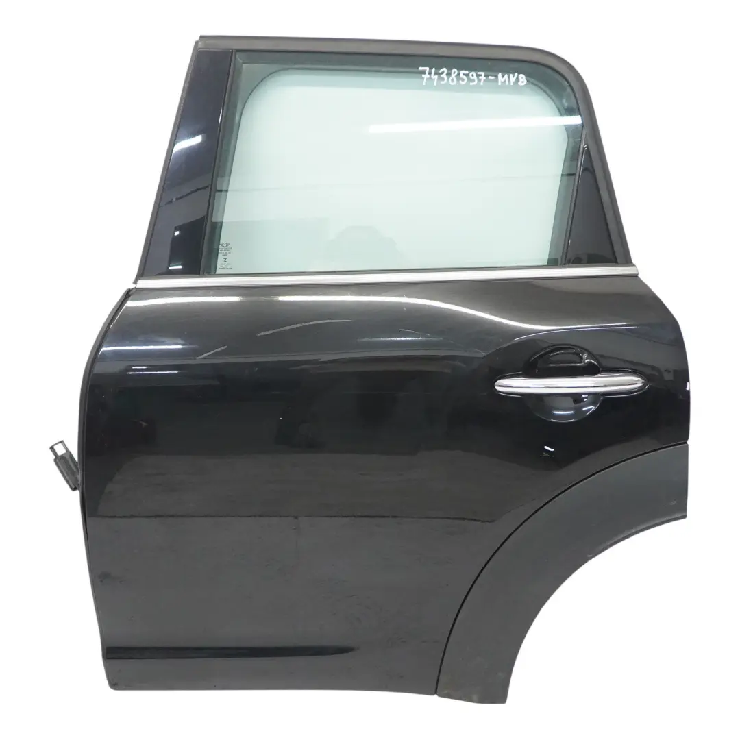 Door Left N/S Midnight Black Metallic - A94 to Mini F60 Countryman Rear with Part number 7438597 Mini F60 Countryman Rear Door Left N/S Midnight Black Metallic - A94 - SKU 7438597-MNB - Part number 7438597