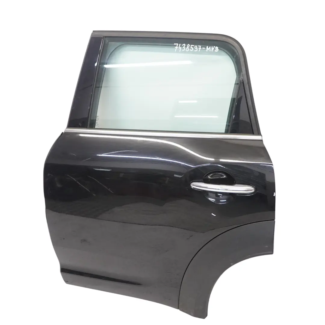 Mini F60 Countryman Puerta Trasera Izquierda Midnight Black Metallic - A94 - SKU 7438597-MNB - Número de pieza 7438597