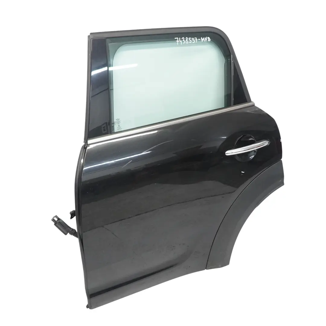 Mini F60 Countryman Porta posteriore sinistra Midnight Black Metallic - A94 - SKU 7438597-MNB - Numero di parte 7438597