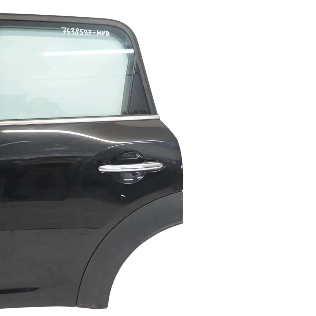 Mini F60 Countryman Porta posteriore sinistra Midnight Black Metallic - A94 - SKU 7438597-MNB - Numero di parte 7438597