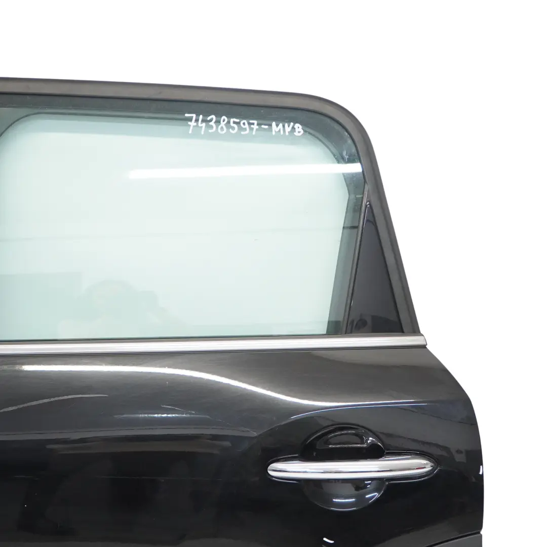 Puerta Trasera Izquierda Midnight Black Metallic - A94 para Mini F60 Countryman con número de pieza 7438597 Mini F60 Countryman Puerta Trasera Izquierda Midnight Black Metallic - A94 - SKU 7438597-MNB - Número de pieza 7438597