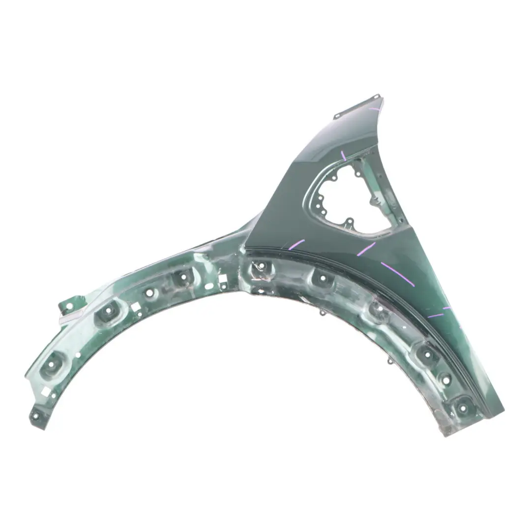 Wing Panel Front Left N/S Side Fender British Racing Green II - B22 to Mini F60 with Part number 7449377 Mini F60 Wing Panel Front Left N/S Side Fender British Racing Green II - B22 - SKU 7449377-BRGII - Part number 7449377
