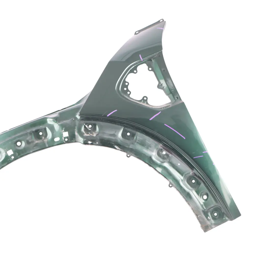 Wing Panel Front Left N/S Side Fender British Racing Green II - B22 to Mini F60 with Part number 7449377 Mini F60 Wing Panel Front Left N/S Side Fender British Racing Green II - B22 - SKU 7449377-BRGII - Part number 7449377