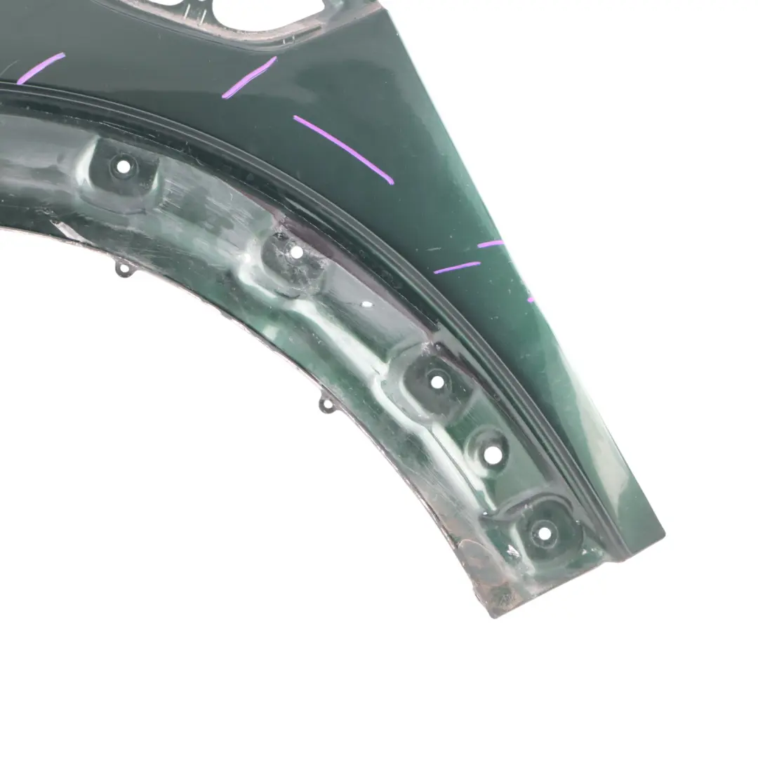 Wing Panel Front Left N/S Side Fender British Racing Green II - B22 to Mini F60 with Part number 7449377 Mini F60 Wing Panel Front Left N/S Side Fender British Racing Green II - B22 - SKU 7449377-BRGII - Part number 7449377