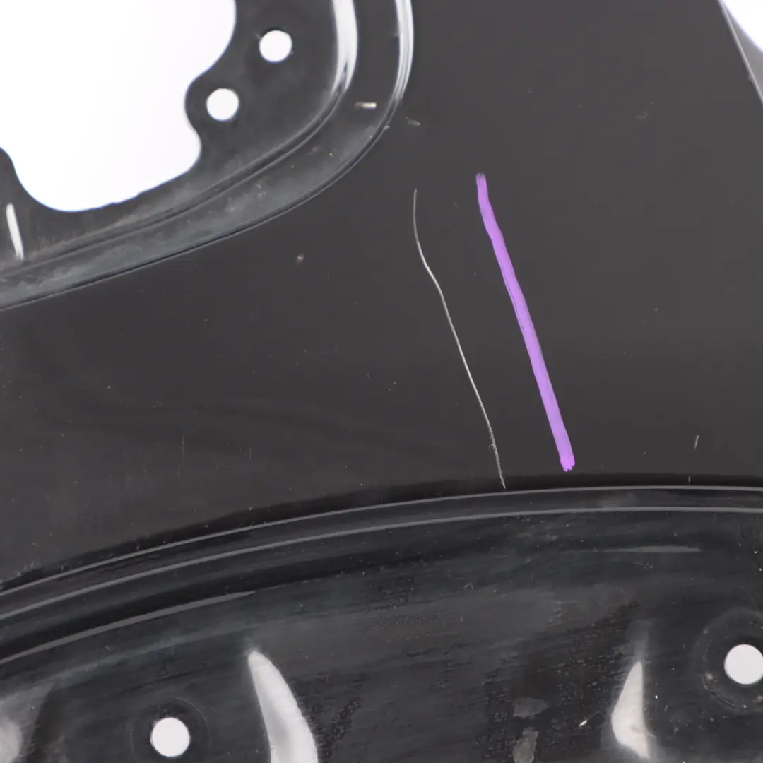 Wing Panel Front Right O/S Side Fender Midnight Black - A94 to Mini Countryman F60 with Part number 7449378 Mini Countryman F60 Wing Panel Front Right O/S Side Fender Midnight Black - A94 - SKU 7449378-MNB - Part number 7449378