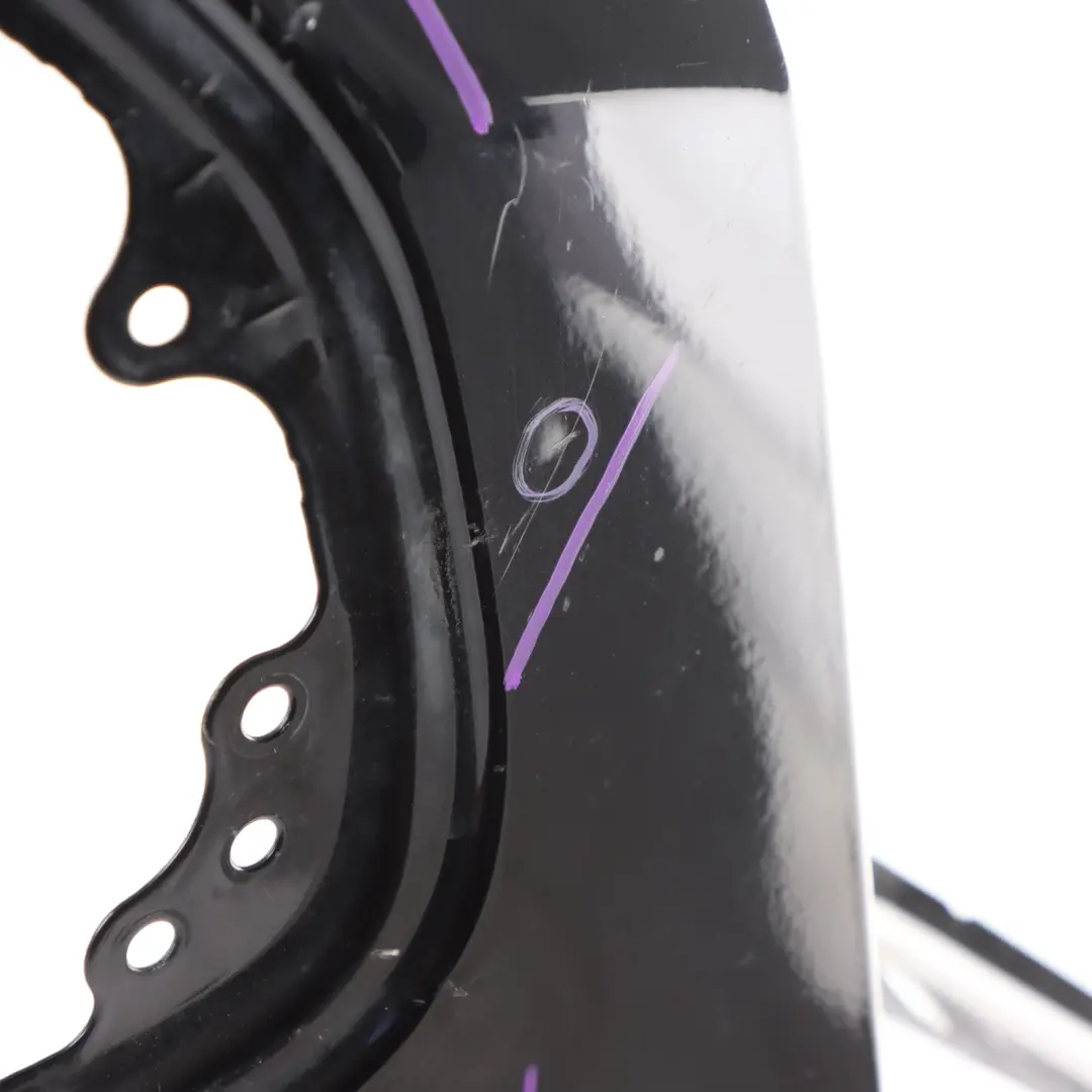 Wing Panel Front Right O/S Side Fender Midnight Black - A94 to Mini Countryman F60 with Part number 7449378 Mini Countryman F60 Wing Panel Front Right O/S Side Fender Midnight Black - A94 - SKU 7449378-MNB - Part number 7449378