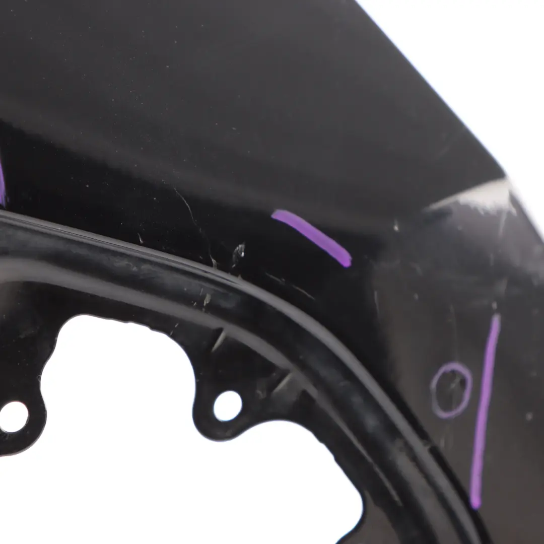 Wing Panel Front Right O/S Side Fender Midnight Black - A94 to Mini Countryman F60 with Part number 7449378 Mini Countryman F60 Wing Panel Front Right O/S Side Fender Midnight Black - A94 - SKU 7449378-MNB - Part number 7449378