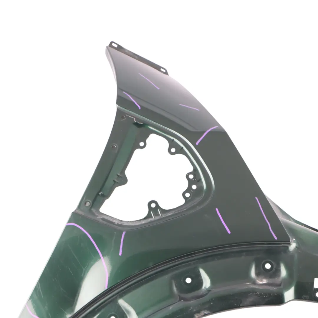 Wing Panel Front Right O/S Side Fender British Racing Green II - B22 to Mini F60 with Part number 7449378 Mini F60 Wing Panel Front Right O/S Side Fender British Racing Green II - B22 - SKU 7449378-BRGII - Part number 7449378