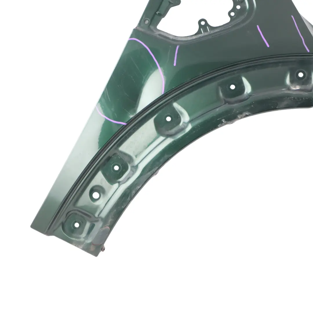 Wing Panel Front Right O/S Side Fender British Racing Green II - B22 to Mini F60 with Part number 7449378 Mini F60 Wing Panel Front Right O/S Side Fender British Racing Green II - B22 - SKU 7449378-BRGII - Part number 7449378