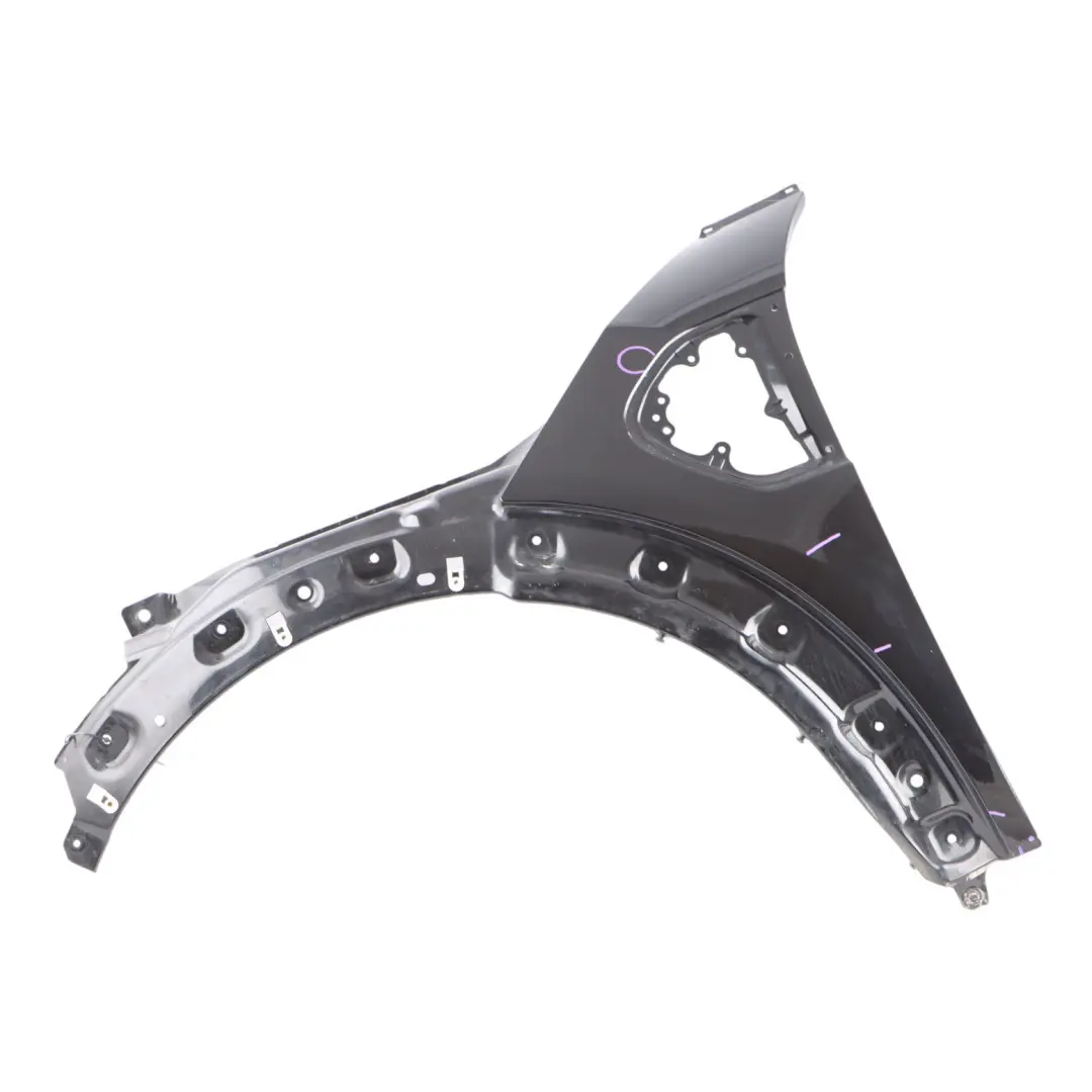 Mini Countryman F60 Wing Panel Front Left N/S Side Fender Midnight Black - A94 - SKU 7449377-MNB - Part number 7449377