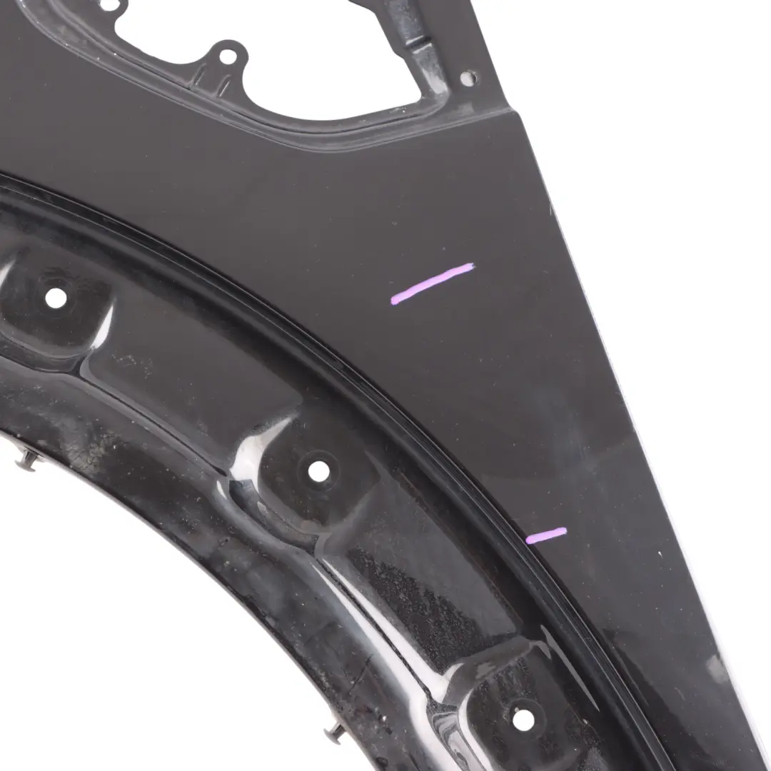Mini Countryman F60 Wing Panel Front Left N/S Side Fender Midnight Black - A94 - SKU 7449377-MNB - Part number 7449377