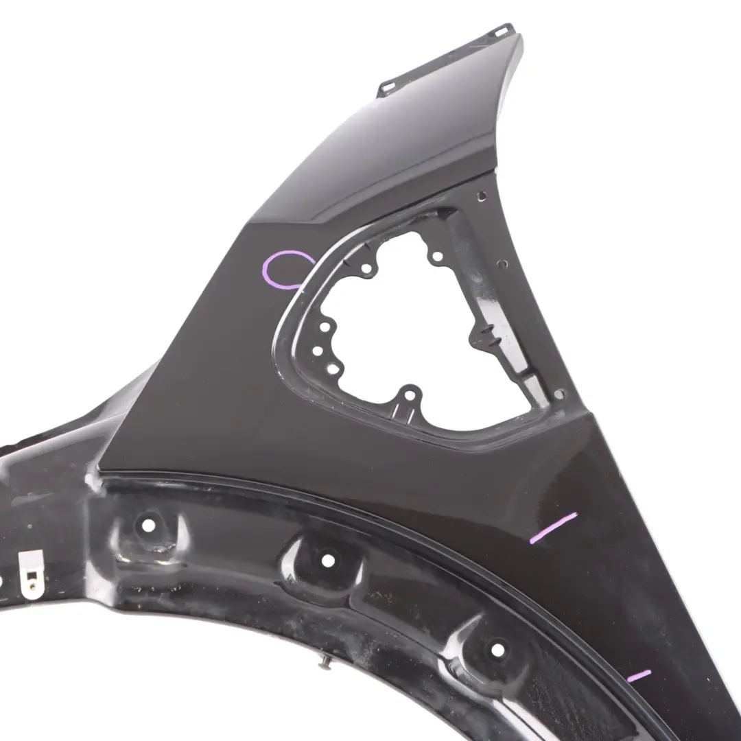 Mini Countryman F60 Wing Panel Front Left N/S Side Fender Midnight Black - A94 - SKU 7449377-MNB - Part number 7449377