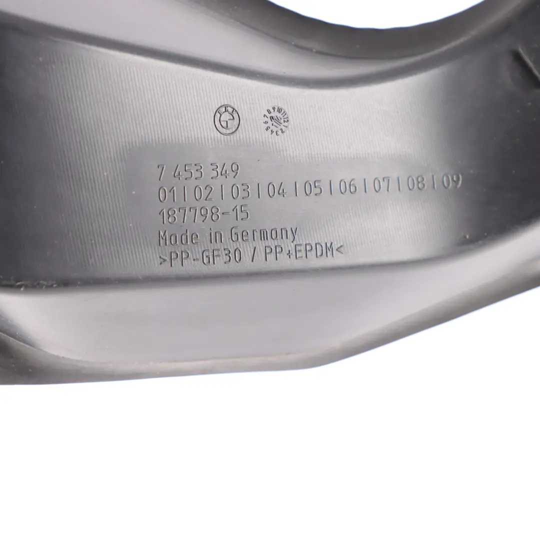 BMW F13 Cache Bagages Arrière Gauche Côté Conducteur Noir - SKU 7453349 - Numéro de pièce 7453349