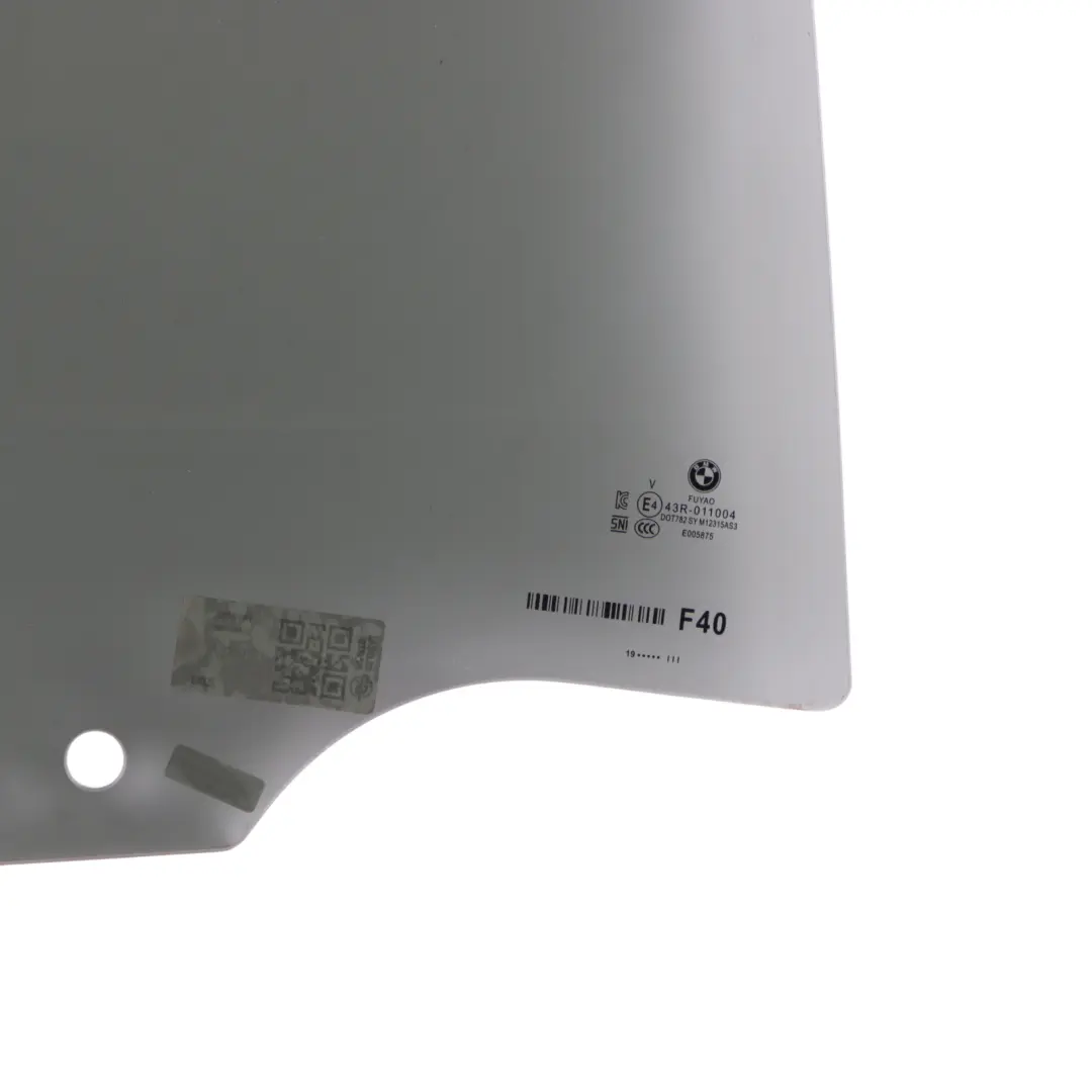 Vitre Latérale Arrière Droite Verre Teinté AS3 pour BMW F40 à propos du numéro de pièce 7469092 BMW F40 Vitre Latérale Arrière Droite Verre Teinté AS3 - SKU 7469092 - Numéro de pièce 7469092