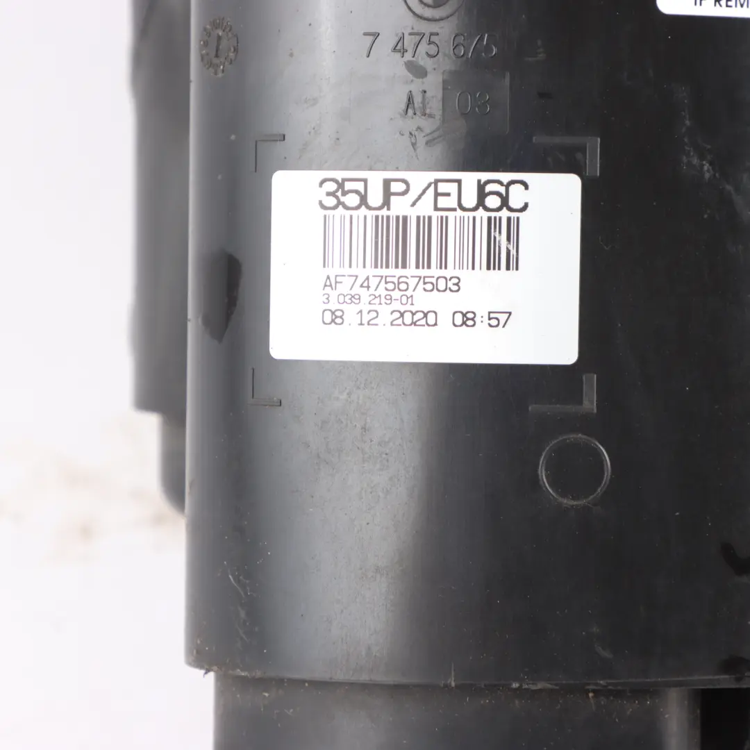 BMW X4 F98 Petrol Activated Charcoal Filter Canister - SKU 7475675 - Part number 7475675
