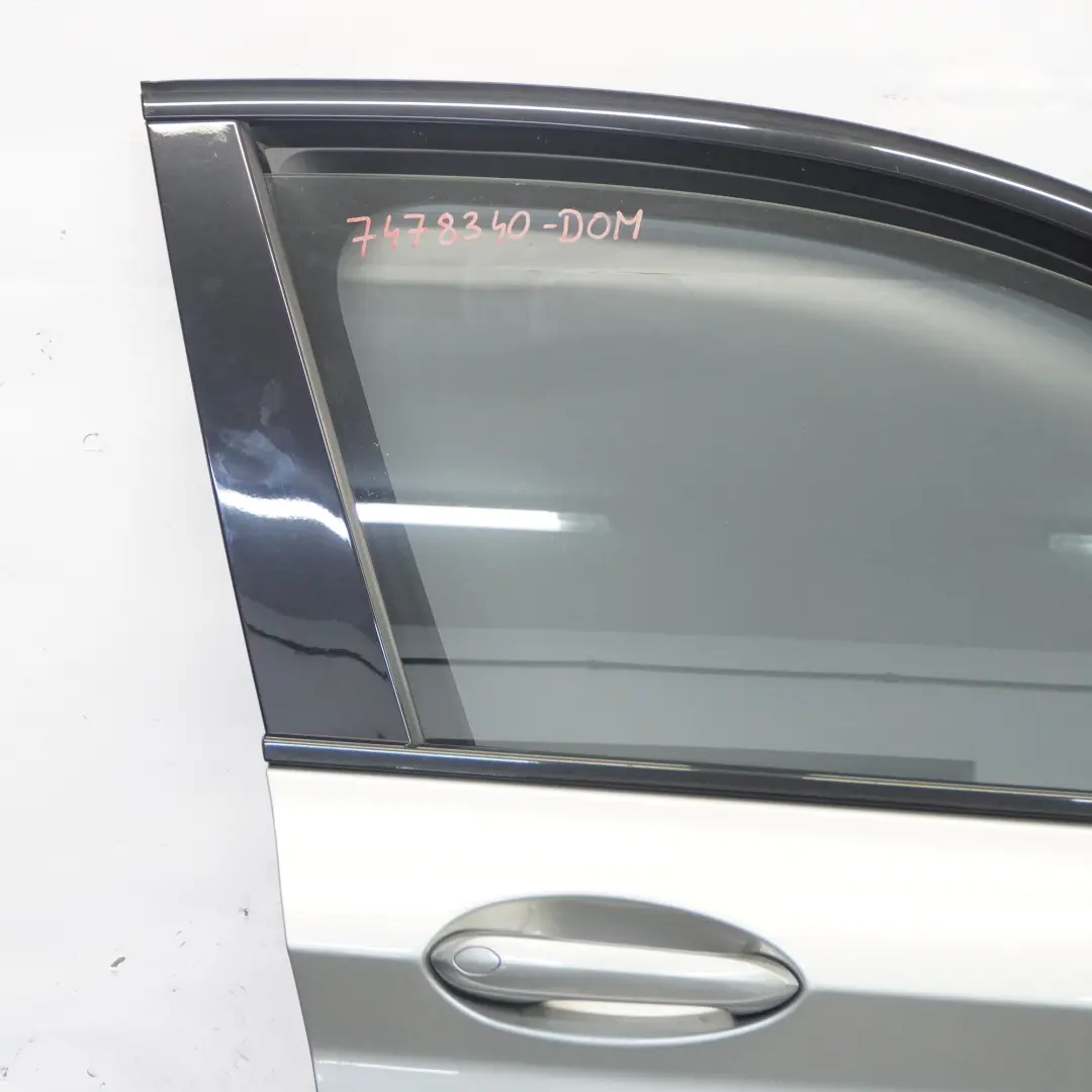 BMW X4 G02 F98 Porte Avant Droite Donington Grey Metallic - C28 - SKU 7478340-DOM - Numéro de pièce 7478340