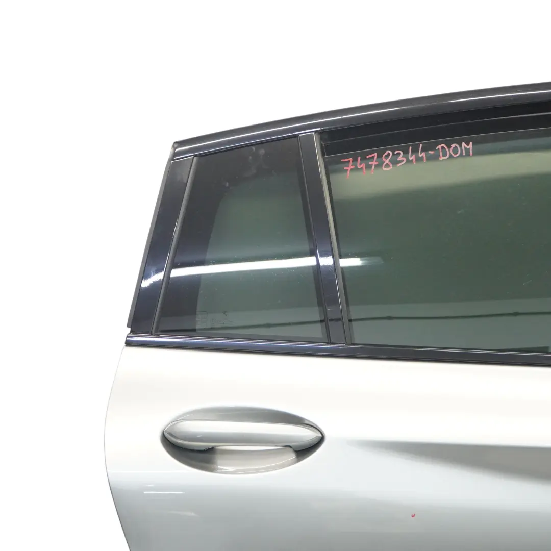 Right Door O/S Donington Grey Metallic - C28 to BMW X4 G02 F98 Rear with Part number 7478344 BMW X4 G02 F98 Rear Right Door O/S Donington Grey Metallic - C28 - SKU 7478344-DOM - Part number 7478344