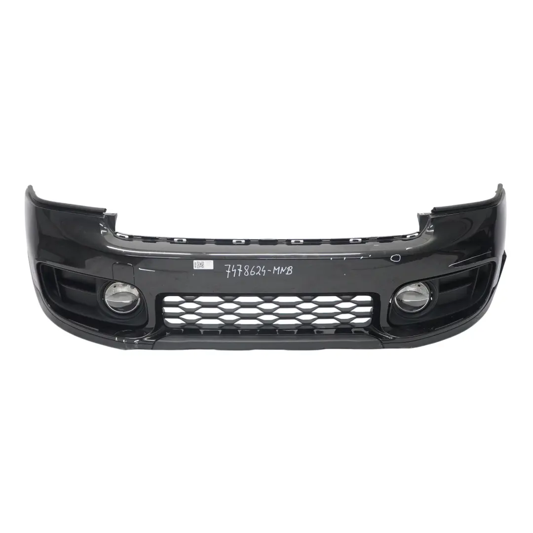 Mini F60 Countryman Bumper Front Trim Panel PDC Midnight Black Metallic - A94 - SKU 7478624-MNB - Part number 7478624